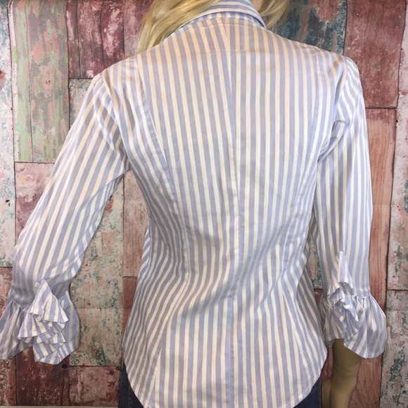 Fine Garments by Bell Ruffle Trim Blouse - Picture 3 of 4